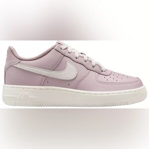 Nike Air Force 1(GS) Pastel Purple and White Sneakers

NIB, box comes W/o lid.